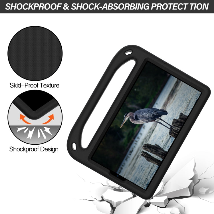 For Samsung Galaxy Tab A7 Lite 8.7 SM-T220 / SM-T225 Handle Portable EVA Shockproof Anti Falling Protective Case with Triangle Holder