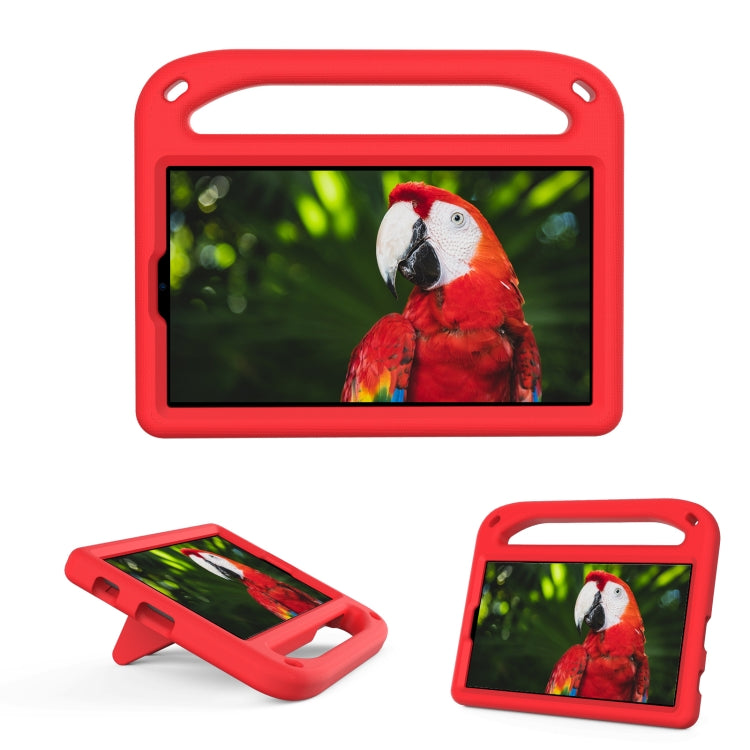 For Samsung Galaxy Tab A7 Lite 8.7 SM-T220 / SM-T225 Handle Portable EVA Shockproof Anti Falling Protective Case with Triangle Holder