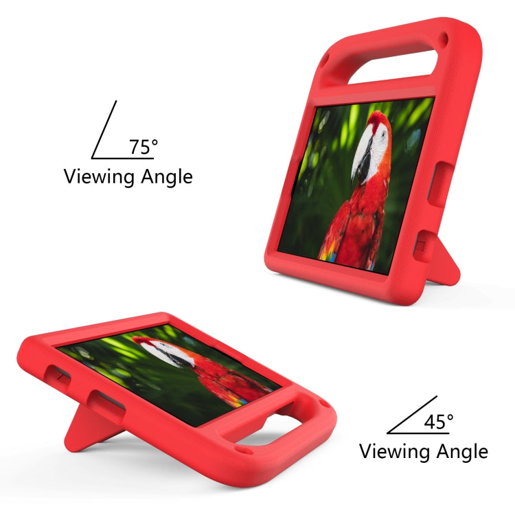 For Samsung Galaxy Tab A7 Lite 8.7 SM-T220 / SM-T225 Handle Portable EVA Shockproof Anti Falling Protective Case with Triangle Holder