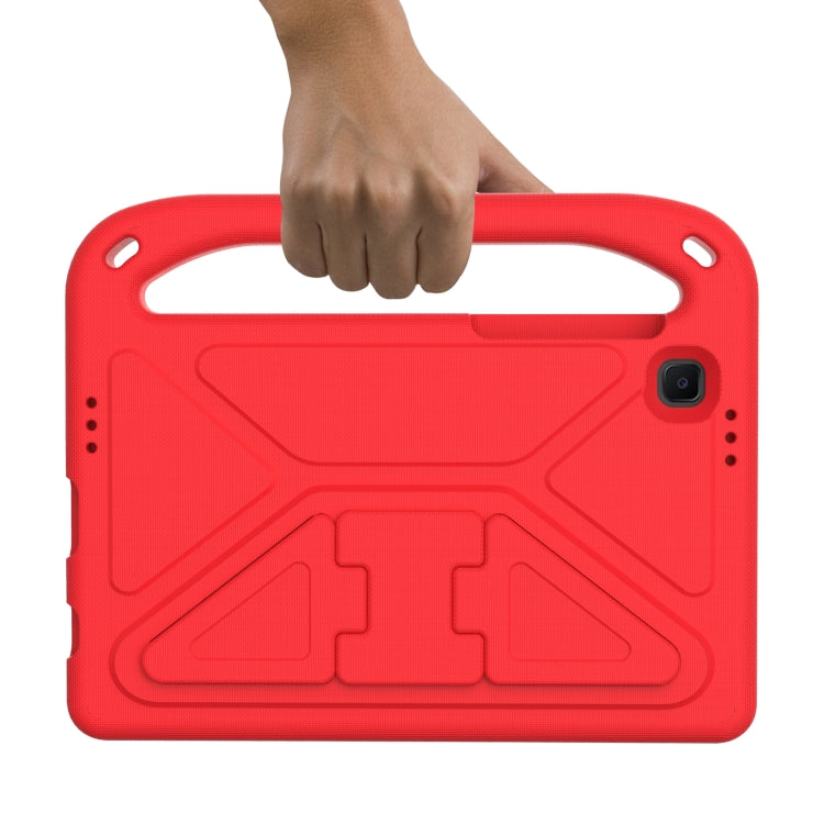 For Samsung Galaxy Tab A7 Lite 8.7 SM-T220 / SM-T225 Handle Portable EVA Shockproof Anti Falling Protective Case with Triangle Holder