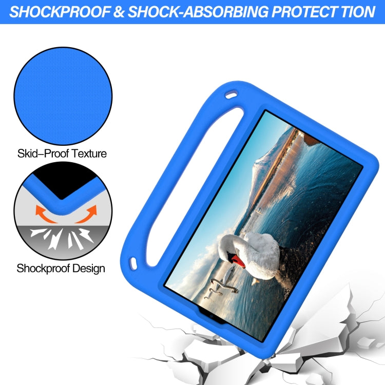 For Samsung Galaxy Tab A7 Lite 8.7 SM-T220 / SM-T225 Handle Portable EVA Shockproof Anti Falling Protective Case with Triangle Holder