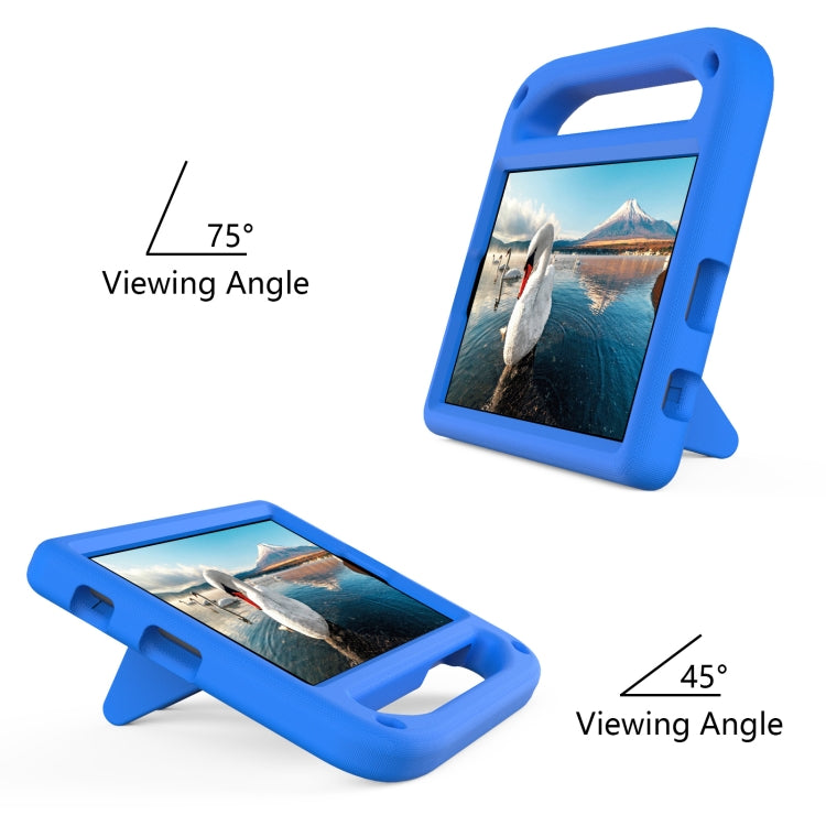 For Samsung Galaxy Tab A7 Lite 8.7 SM-T220 / SM-T225 Handle Portable EVA Shockproof Anti Falling Protective Case with Triangle Holder