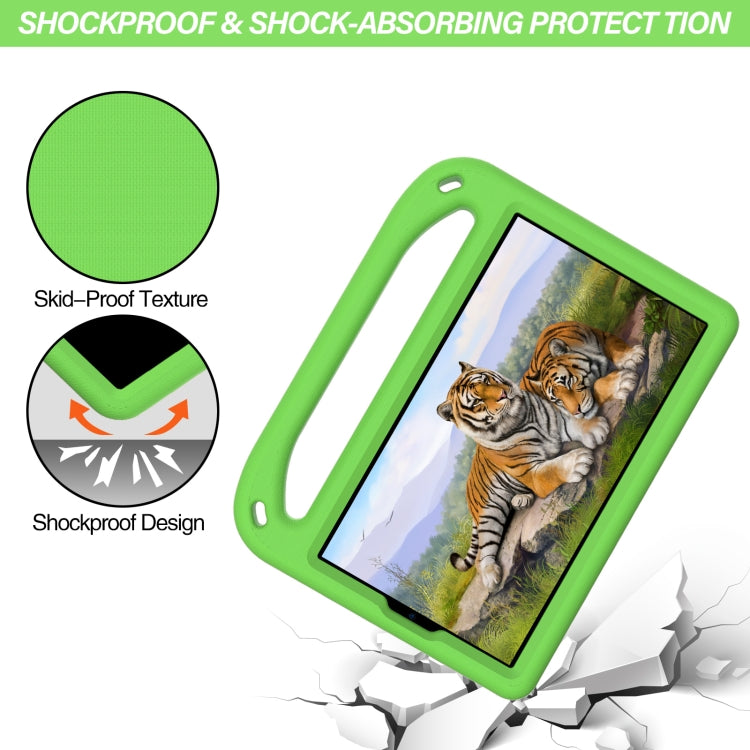 For Samsung Galaxy Tab A7 Lite 8.7 SM-T220 / SM-T225 Handle Portable EVA Shockproof Anti Falling Protective Case with Triangle Holder