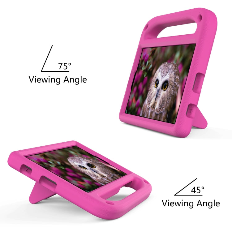 For Samsung Galaxy Tab A7 Lite 8.7 SM-T220 / SM-T225 Handle Portable EVA Shockproof Anti Falling Protective Case with Triangle Holder