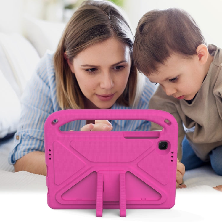 For Samsung Galaxy Tab A7 Lite 8.7 SM-T220 / SM-T225 Handle Portable EVA Shockproof Anti Falling Protective Case with Triangle Holder