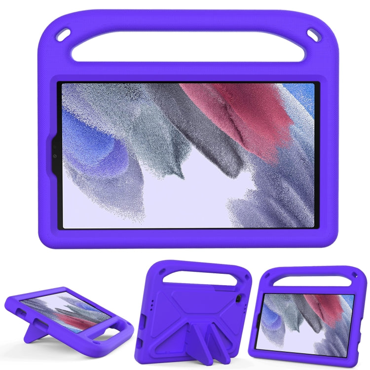 For Samsung Galaxy Tab A7 Lite 8.7 SM-T220 / SM-T225 Handle Portable EVA Shockproof Anti Falling Protective Case with Triangle Holder