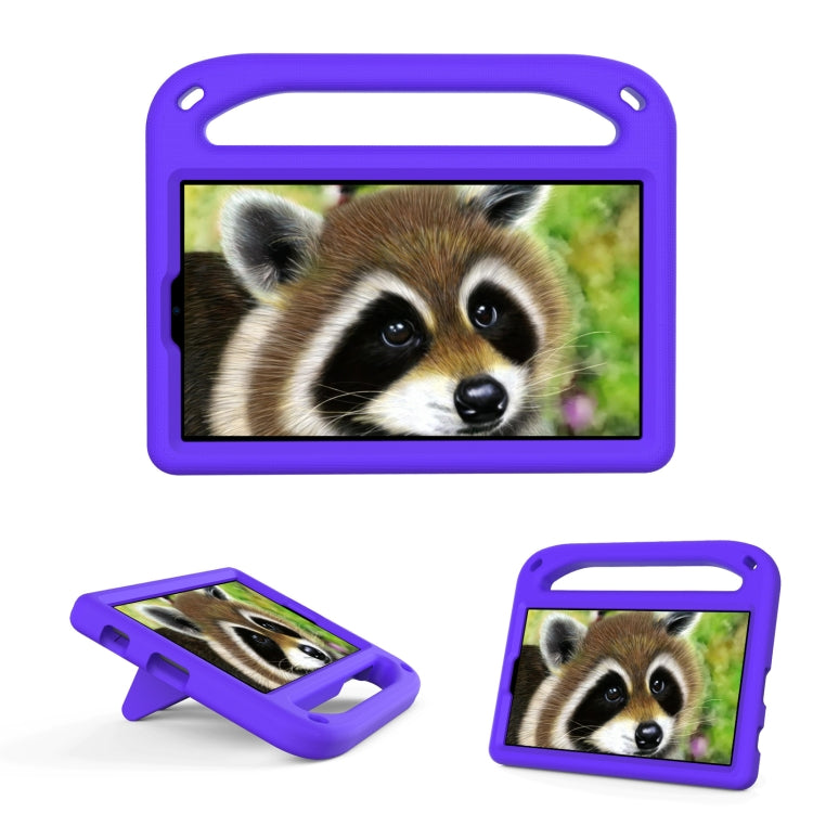 For Samsung Galaxy Tab A7 Lite 8.7 SM-T220 / SM-T225 Handle Portable EVA Shockproof Anti Falling Protective Case with Triangle Holder