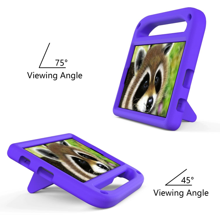 For Samsung Galaxy Tab A7 Lite 8.7 SM-T220 / SM-T225 Handle Portable EVA Shockproof Anti Falling Protective Case with Triangle Holder