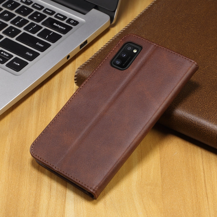 For Samsung Galaxy A41 GUSSIM Business Style Horizontal Flip Leather Case with Holder & Card Slots & Wallet