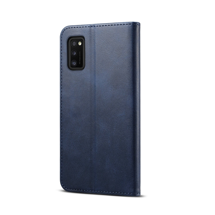 For Samsung Galaxy A41 GUSSIM Business Style Horizontal Flip Leather Case with Holder & Card Slots & Wallet