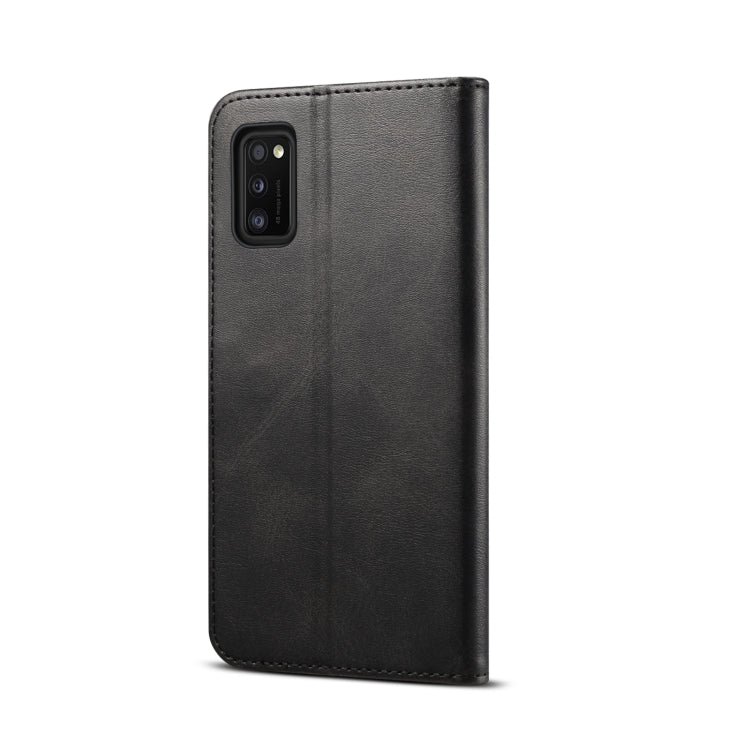 For Samsung Galaxy A41 GUSSIM Business Style Horizontal Flip Leather Case with Holder & Card Slots & Wallet