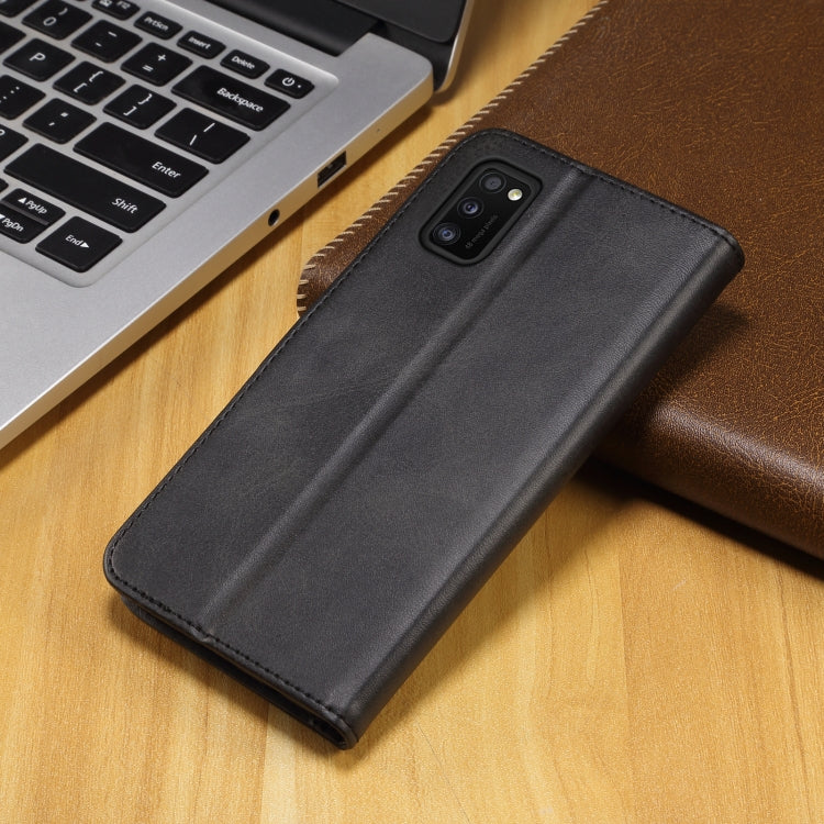 For Samsung Galaxy A41 GUSSIM Business Style Horizontal Flip Leather Case with Holder & Card Slots & Wallet