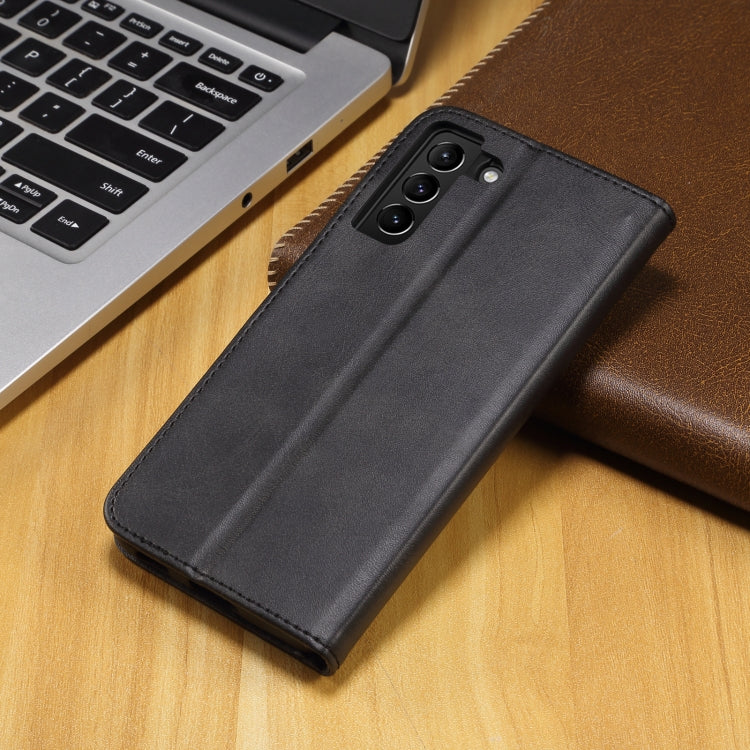 For Samsung Galaxy S21+ 5G GUSSIM Business Style Horizontal Flip Leather Case with Holder & Card Slots & Wallet