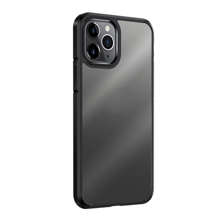 For iPhone 11 Pro Ice-Crystal Matte PC+TPU Four-corner Airbag Shockproof Case