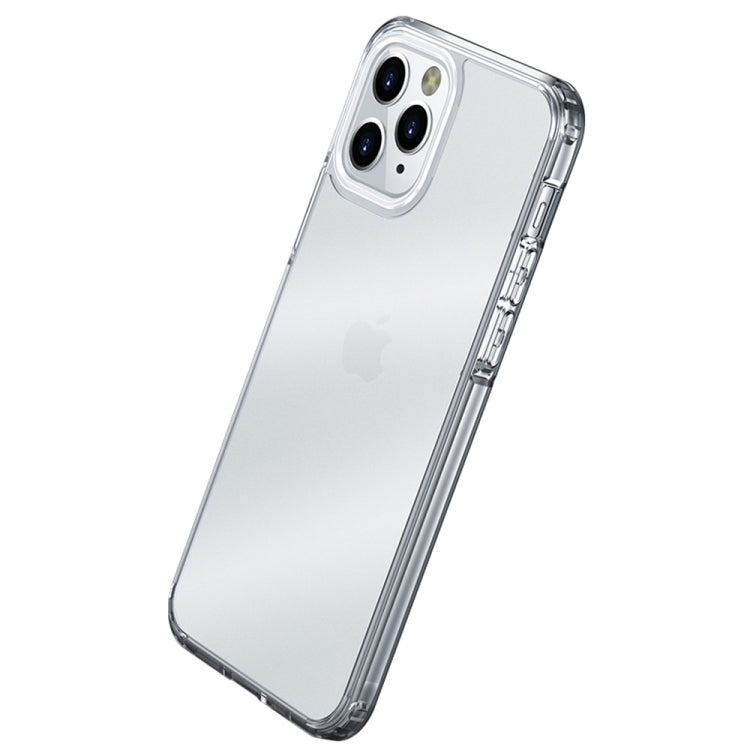 For iPhone 11 Pro Ice-Crystal Matte PC+TPU Four-corner Airbag Shockproof Case
