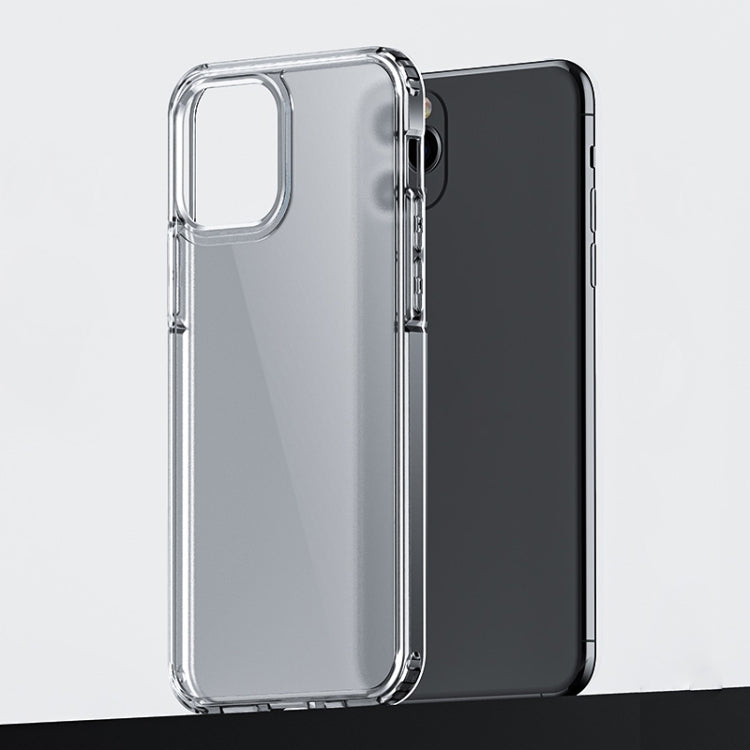 For iPhone 11 Pro Max Ice-Crystal Matte PC+TPU Four-corner Airbag Shockproof Case