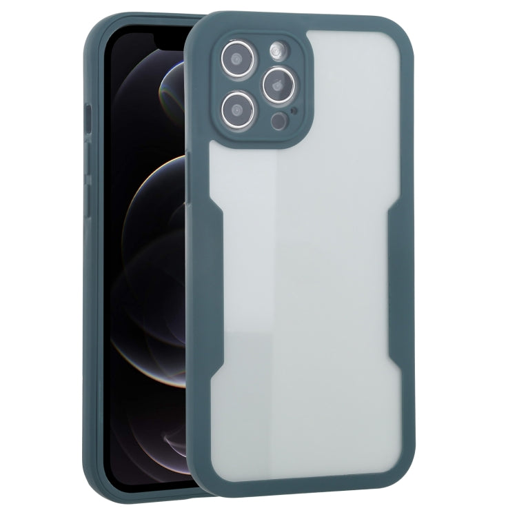 For iPhone 12 Pro Acrylic + TPU 360 Degrees Full Coverage Shockproof Protective Case