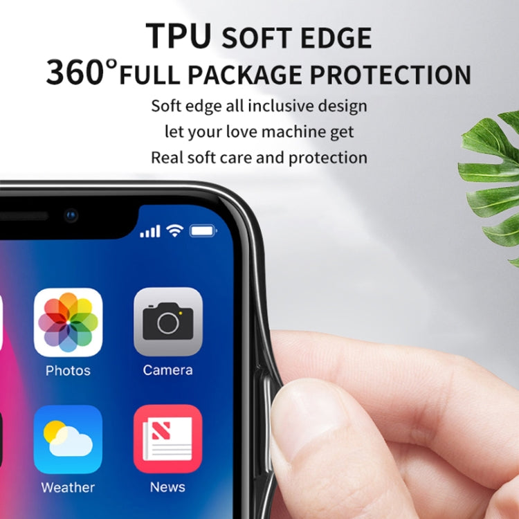 For Huawei P30 lite Starry Sky Pattern Tempered Glass + TPU Shockproof Protective Case