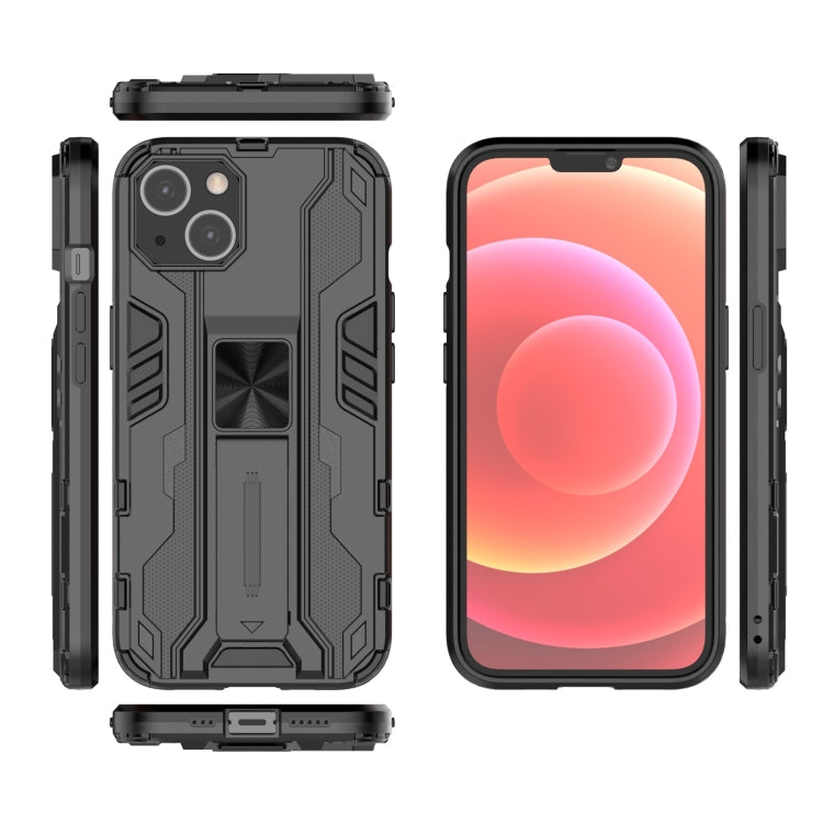For iPhone 13 Supersonic PC + TPU Shock-proof Protective Case with Holder
