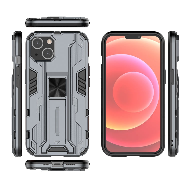 For iPhone 13 Supersonic PC + TPU Shock-proof Protective Case with Holder