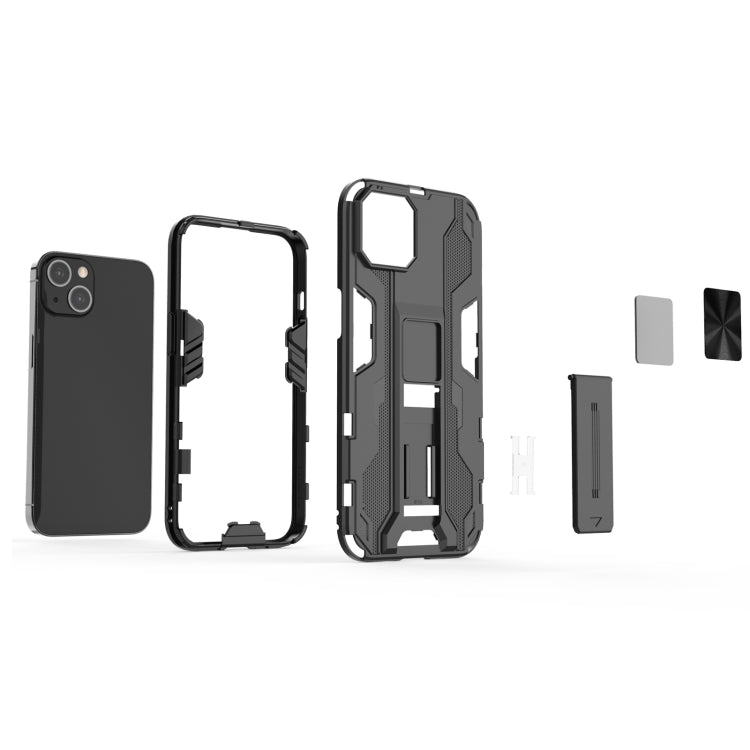 For iPhone 13 Supersonic PC + TPU Shock-proof Protective Case with Holder