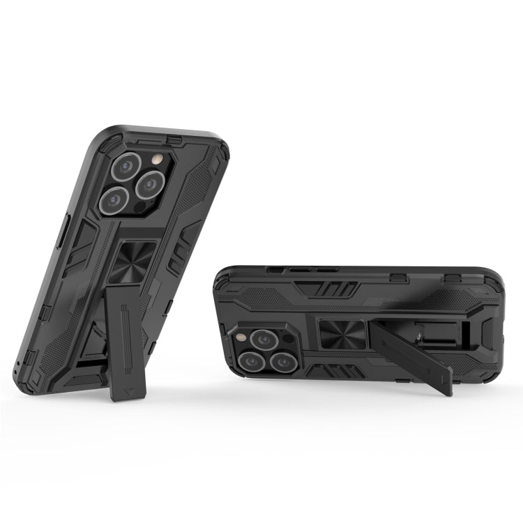 For iPhone 13 Pro Supersonic PC + TPU Shock-proof Protective Case with Holder