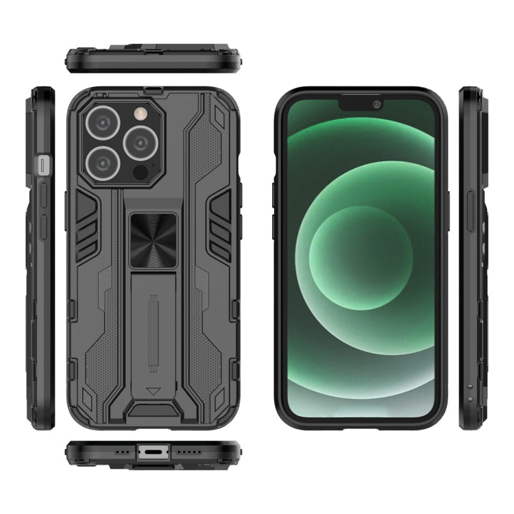 For iPhone 13 Pro Supersonic PC + TPU Shock-proof Protective Case with Holder