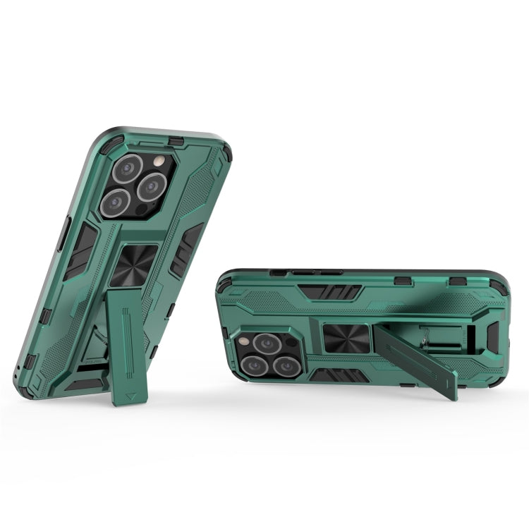 For iPhone 13 Pro Supersonic PC + TPU Shock-proof Protective Case with Holder