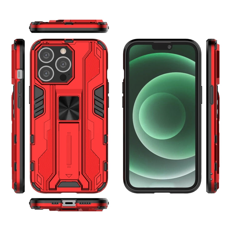 For iPhone 13 Pro Supersonic PC + TPU Shock-proof Protective Case with Holder