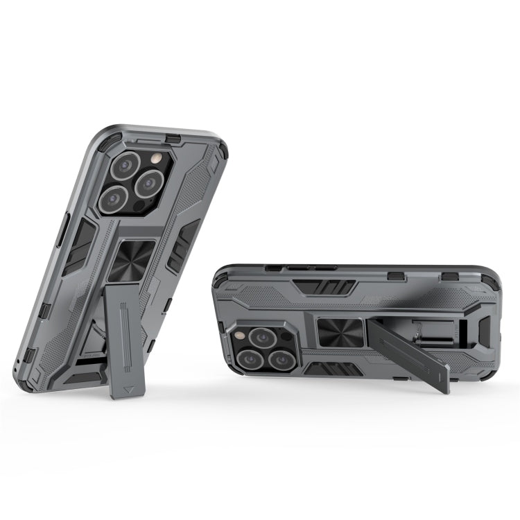 For iPhone 13 Pro Supersonic PC + TPU Shock-proof Protective Case with Holder