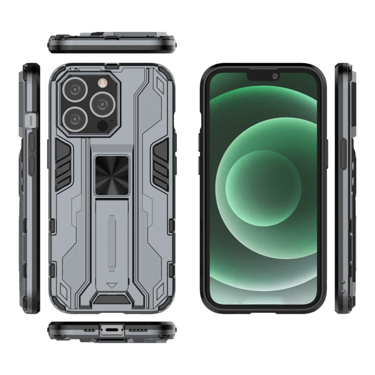 For iPhone 13 Pro Supersonic PC + TPU Shock-proof Protective Case with Holder