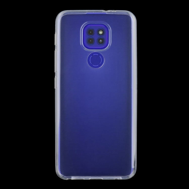 For Motorola Moto G9 Play 0.75mm Ultra-thin Transparent TPU Soft Protective Case