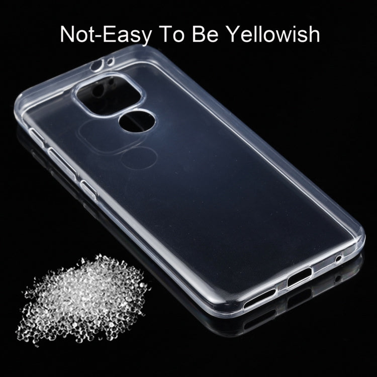 For Motorola Moto G9 Play 0.75mm Ultra-thin Transparent TPU Soft Protective Case