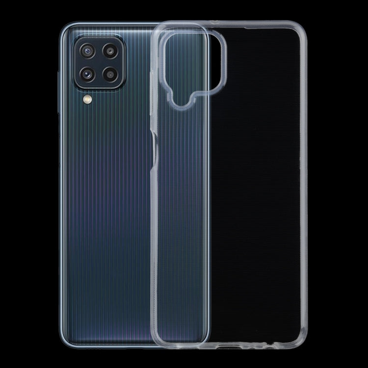 For Samsung Galaxy M32 0.75mm Ultra-thin Transparent TPU Soft Protective Case