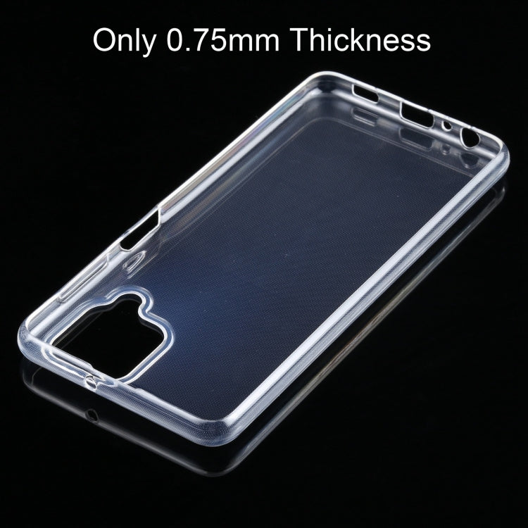 For Samsung Galaxy M32 0.75mm Ultra-thin Transparent TPU Soft Protective Case