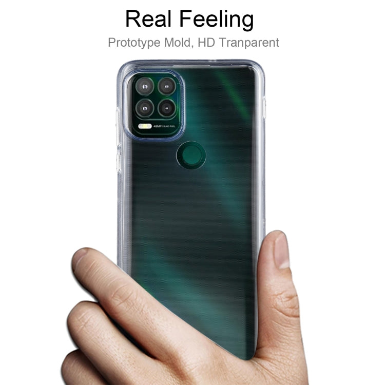 For Motorola Moto G Stylus 5G 0.75mm Ultra-thin Transparent TPU Soft Protective Case