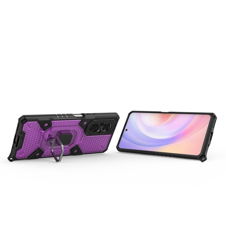 For Honor 50 SE Space PC + TPU Ring Holder Protective Case
