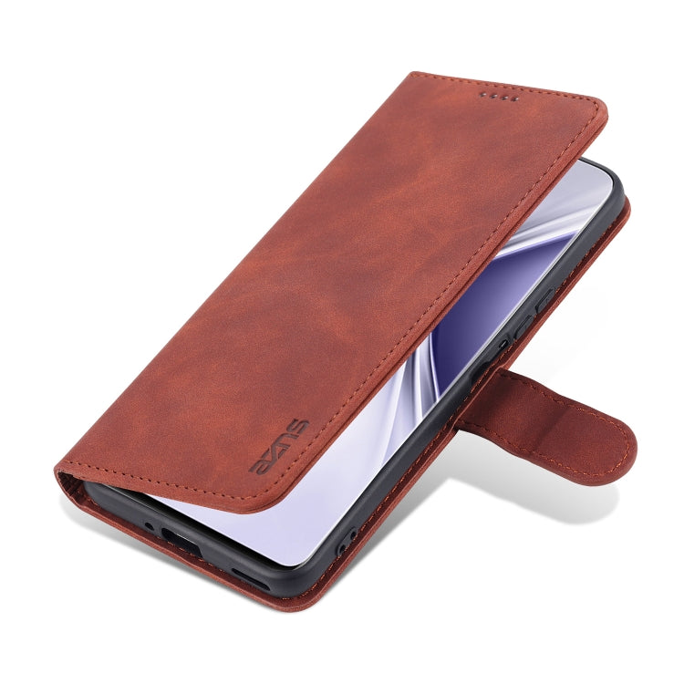 For Honor X20 SE AZNS Skin Feel Calf Texture Horizontal Flip Leather Case with Card Slots & Holder & Wallet