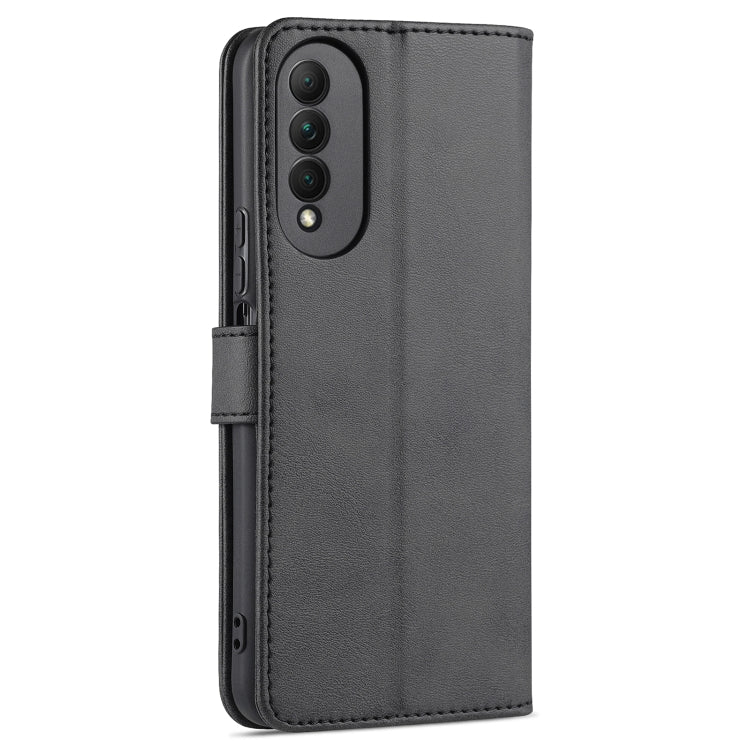 For Honor X20 SE AZNS Skin Feel Calf Texture Horizontal Flip Leather Case with Card Slots & Holder & Wallet