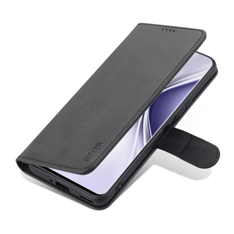 For Honor X20 SE AZNS Skin Feel Calf Texture Horizontal Flip Leather Case with Card Slots & Holder & Wallet