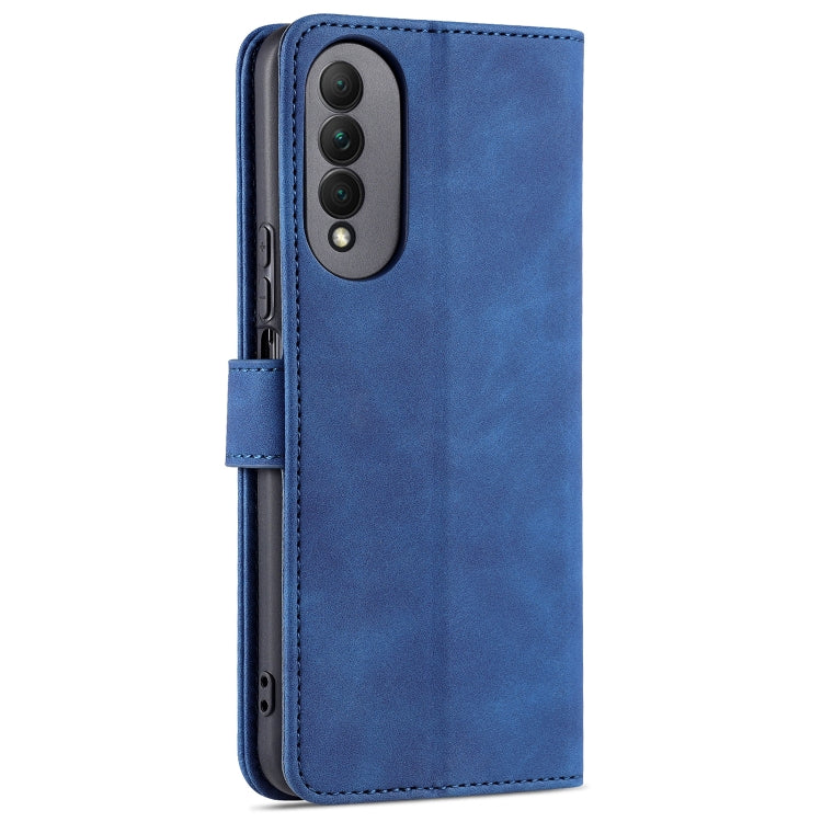 For Honor X20 SE AZNS Skin Feel Calf Texture Horizontal Flip Leather Case with Card Slots & Holder & Wallet