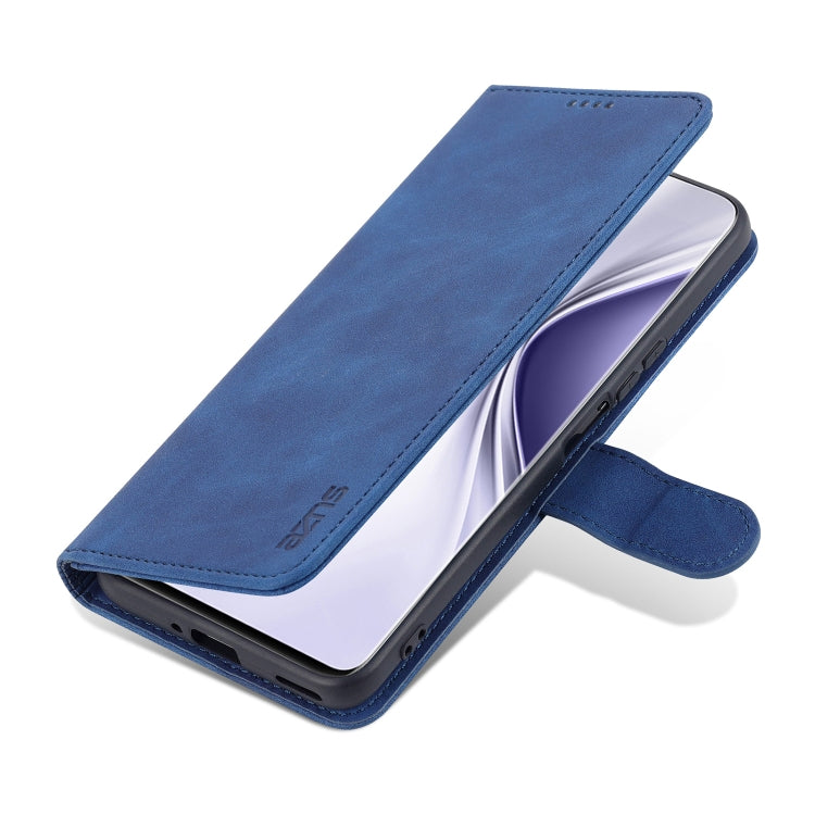 For Honor X20 SE AZNS Skin Feel Calf Texture Horizontal Flip Leather Case with Card Slots & Holder & Wallet