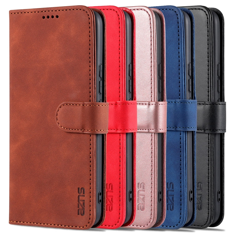 For Xiaomi Mi 11 Ultra AZNS Skin Feel Calf Texture Horizontal Flip Leather Case with Card Slots & Holder & Wallet