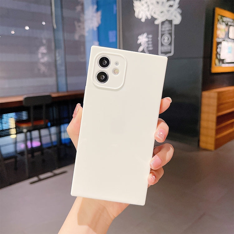 For iPhone 11 Pro Solid Color Square Soft TPU Shockproof Case