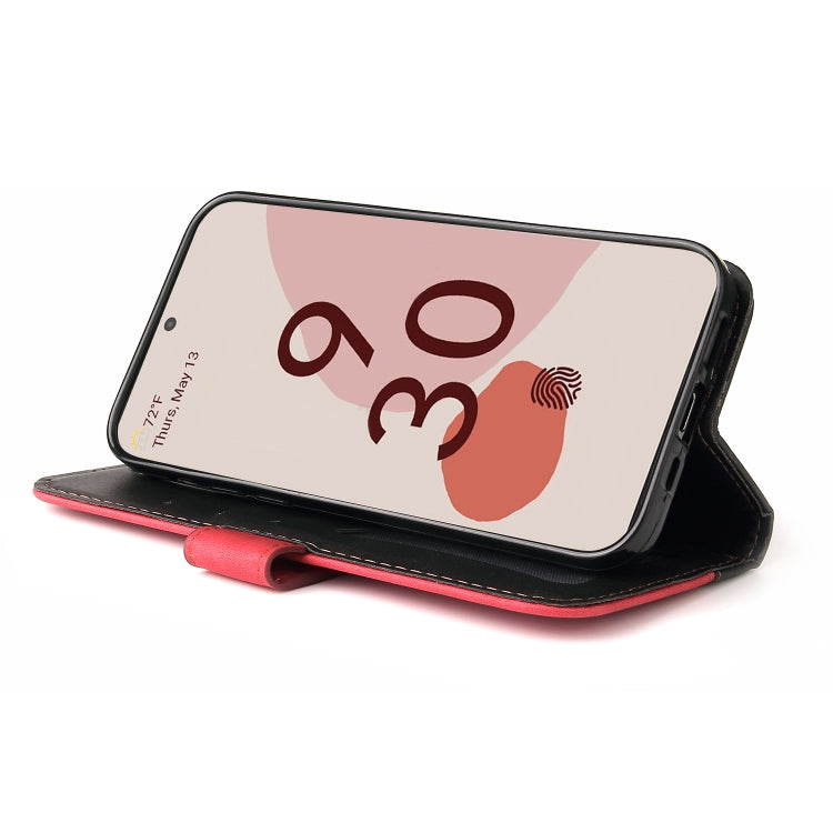 For Google Pixel 6 / Pixel 6 Pro Business Stitching-Color Horizontal Flip PU Leather Case with Holder & Card Slots & Photo Frame