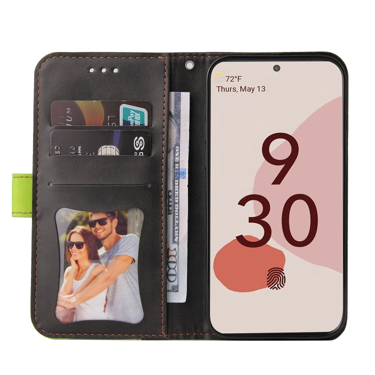 For Google Pixel 6 / Pixel 6 Pro Business Stitching-Color Horizontal Flip PU Leather Case with Holder & Card Slots & Photo Frame