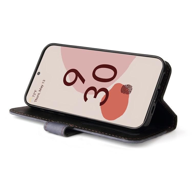 For Google Pixel 6 / Pixel 6 Pro Business Stitching-Color Horizontal Flip PU Leather Case with Holder & Card Slots & Photo Frame
