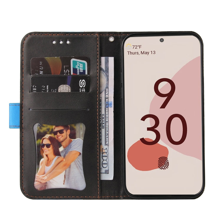 For Google Pixel 6 / Pixel 6 Pro Business Stitching-Color Horizontal Flip PU Leather Case with Holder & Card Slots & Photo Frame