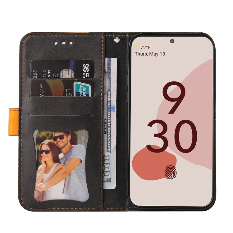 For Google Pixel 6 / Pixel 6 Pro Business Stitching-Color Horizontal Flip PU Leather Case with Holder & Card Slots & Photo Frame
