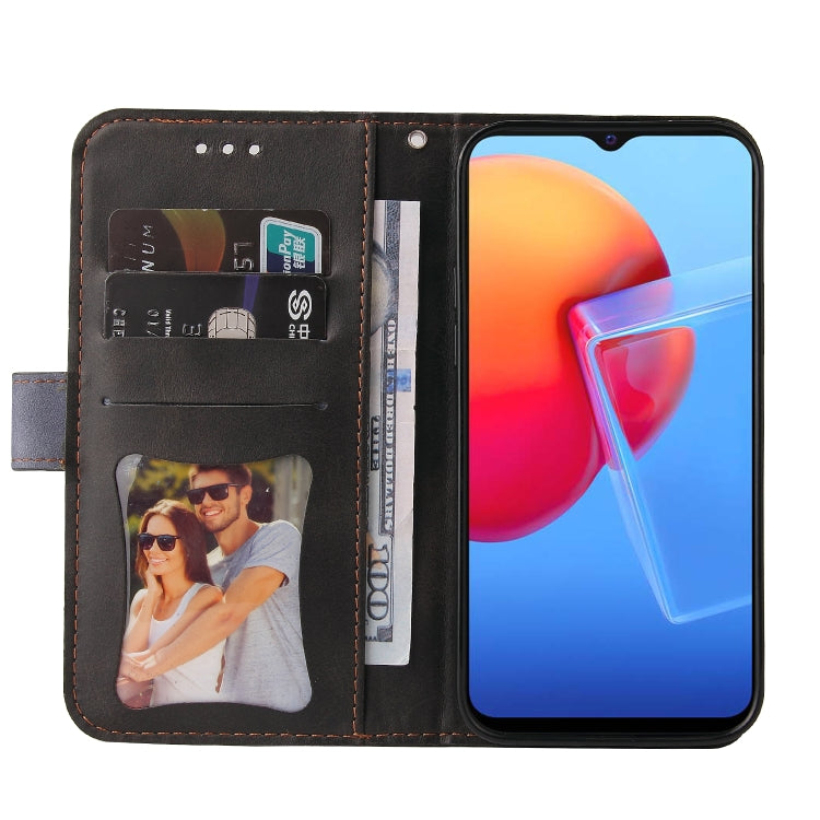 For vivo Y51 2020 / Y31 2021 Business Stitching-Color Horizontal Flip PU Leather Case with Holder & Card Slots & Photo Frame
